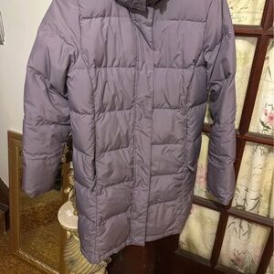 L.L. Bean Women's Lavender Puffer Coat-XS